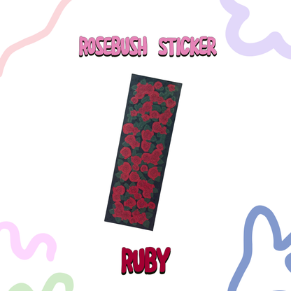 SOOANG STUDIO - Rosebush Sticker