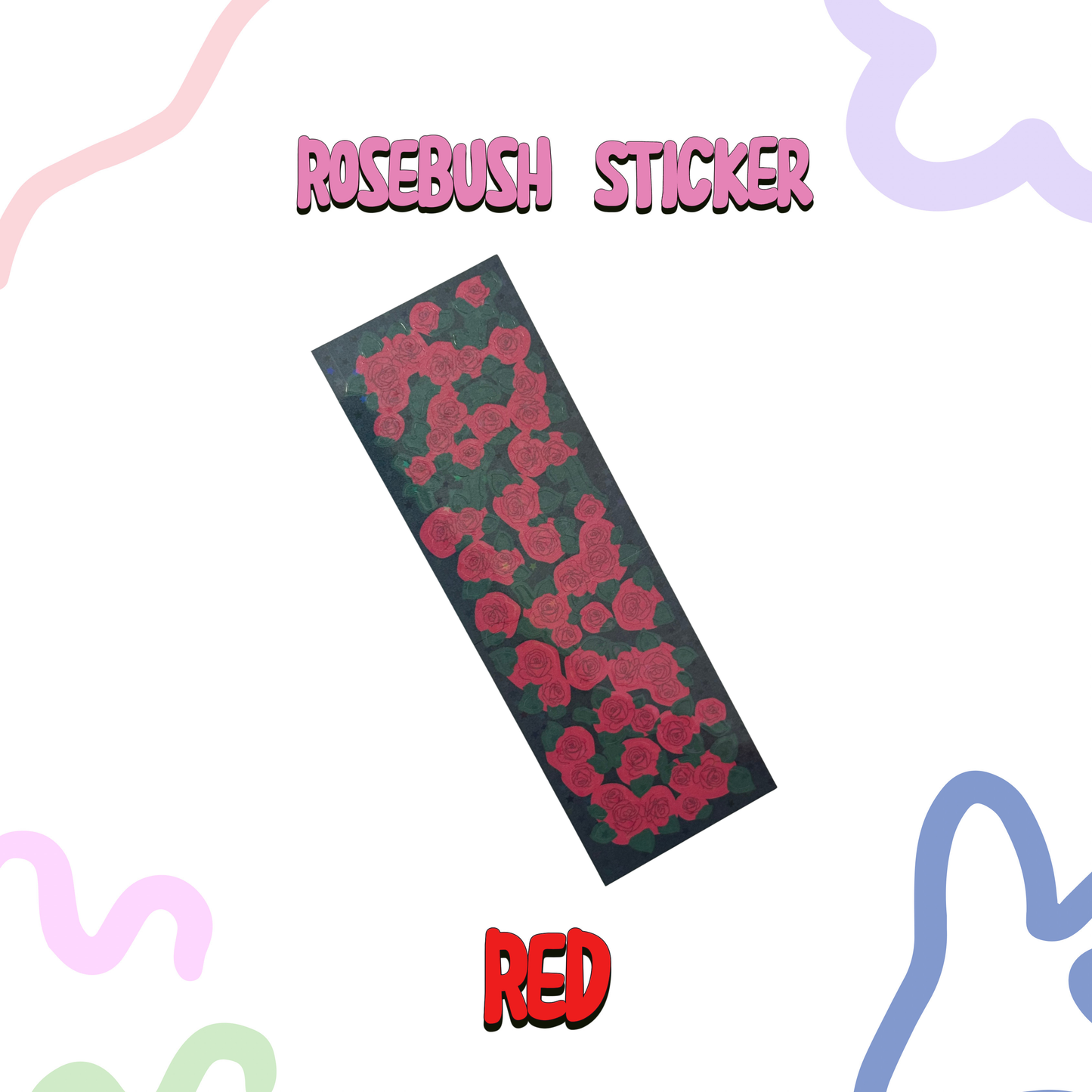 SOOANG STUDIO - Rosebush Sticker