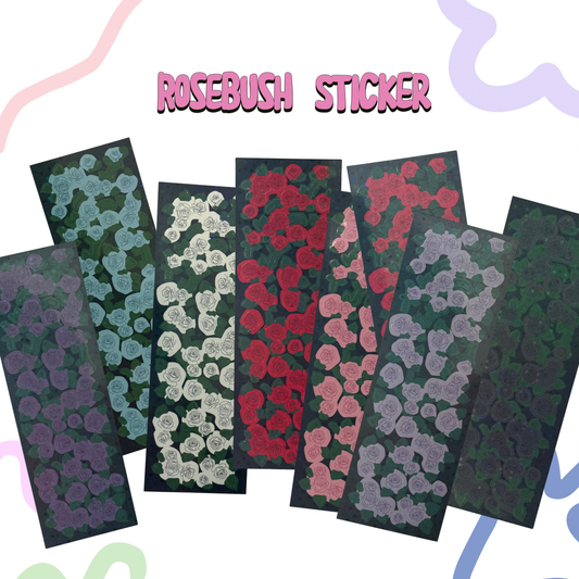 SOOANG STUDIO - Rosebush Sticker