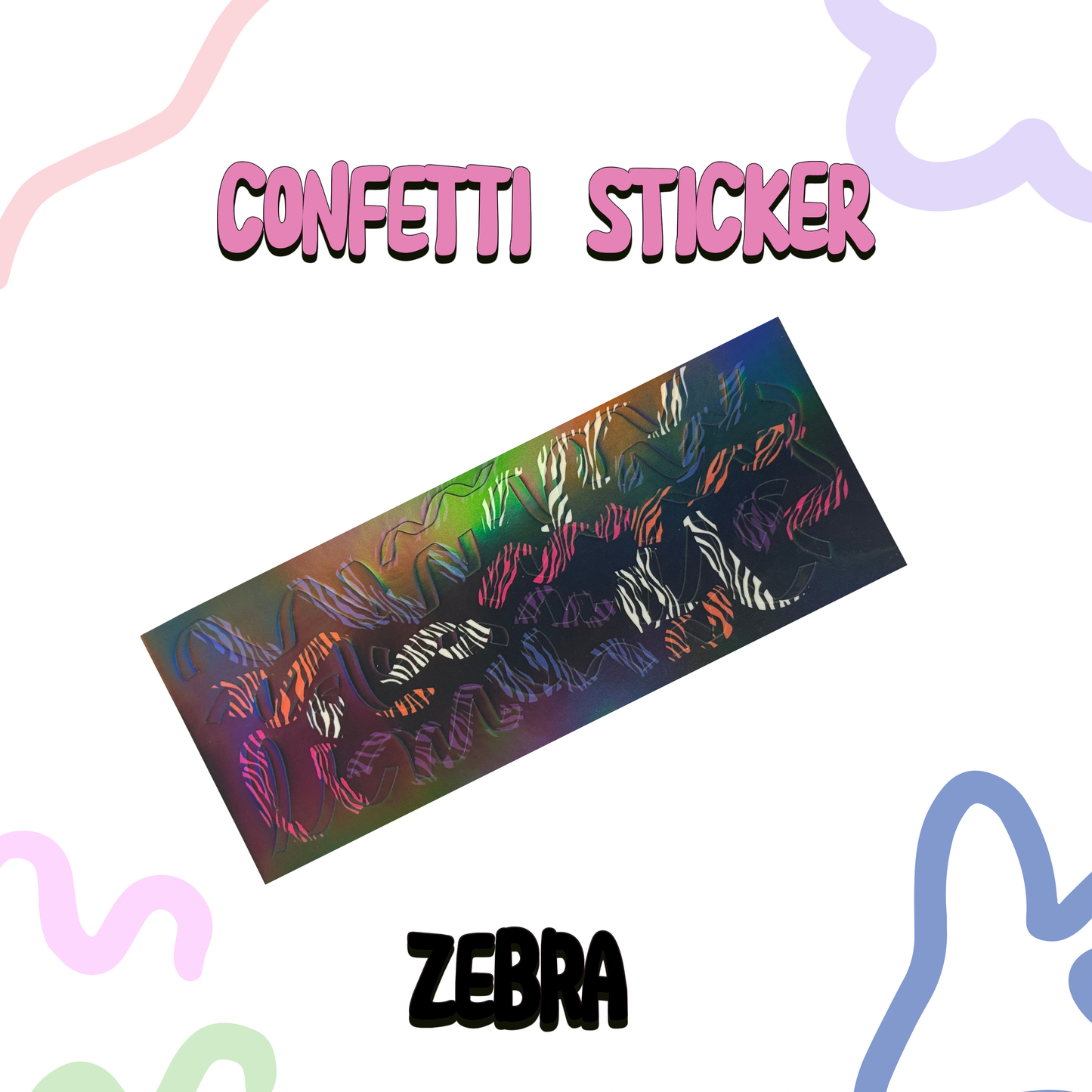 SOOANG STUDIO - Confetti Sticker