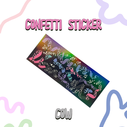 SOOANG STUDIO - Confetti Sticker