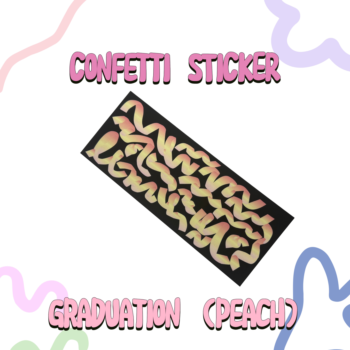 SOOANG STUDIO - Confetti Sticker