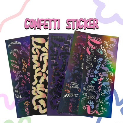 SOOANG STUDIO - Confetti Sticker
