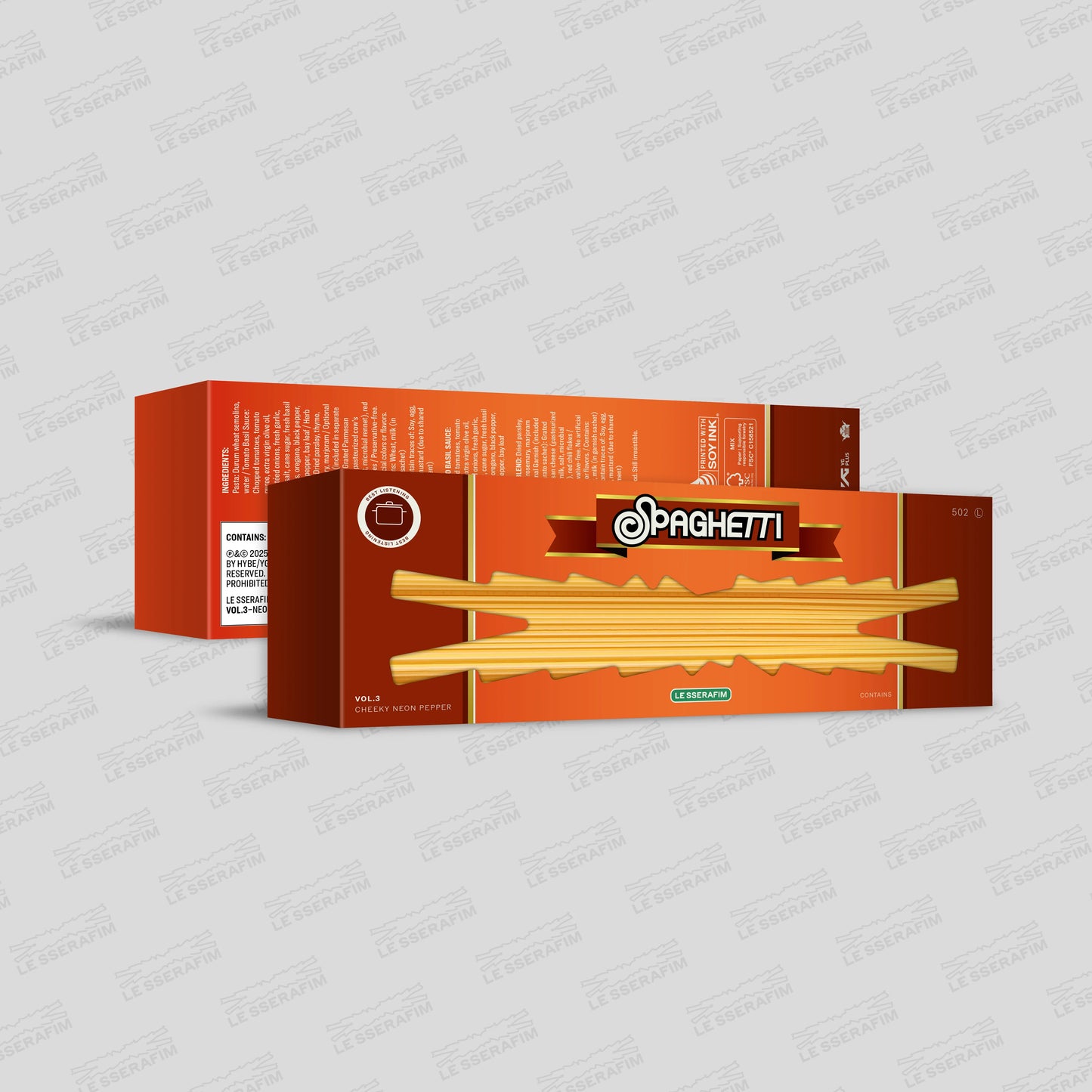 LE SSERAFIM - SPAGHETTI (Photobook Ver.)