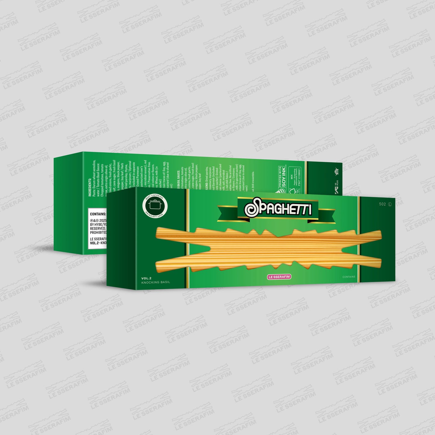 LE SSERAFIM - SPAGHETTI (Photobook Ver.)