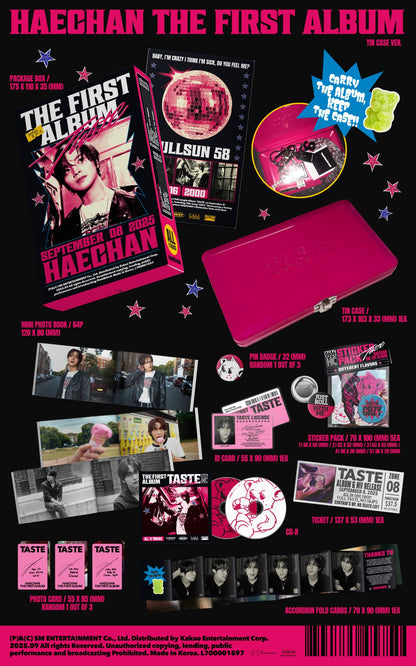 HAECHAN - TASTE (Tin Case Ver.)