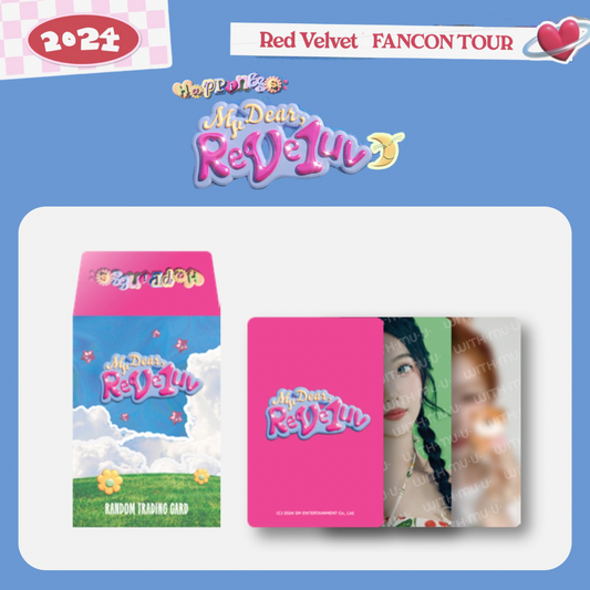 RED VELVET - [HAPPINESS : My Dear, ReVe1uv Official MD] Trading Card Pack