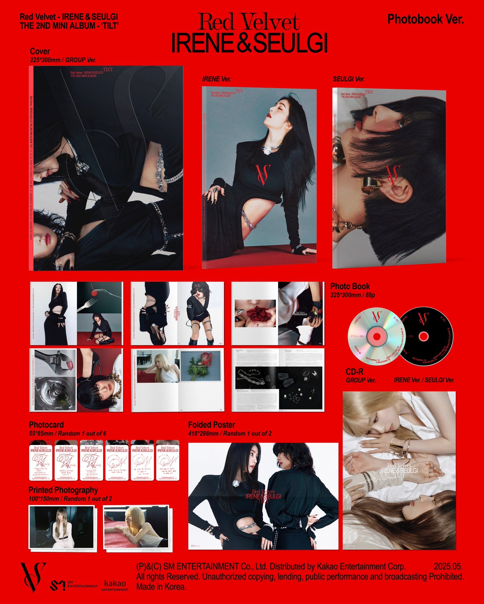 Red Velvet アイリン IRENE sm unboxing 3枚セット Unboxing: Irene and Seulgi Tilt [Group, Irene, Seulgi