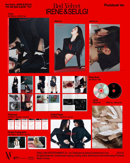 Irene & Seulgi - TILT (PHOTOBOOK Ver.)
