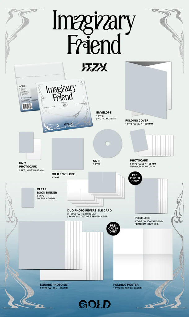 ITZY - GOLD (Special Edition Imaginary Friend Ver.)