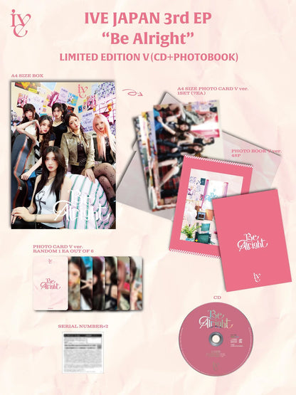 [PRE-ORDER] IVE - BE ALRIGHT [Japanese Album]