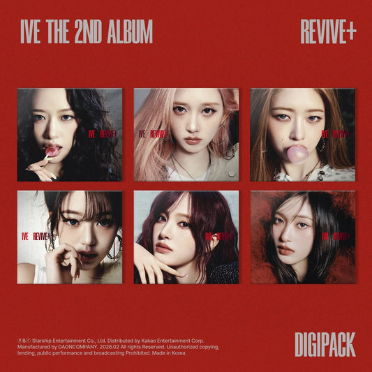 [PRE-ORDER] IVE - REVIVE+ (Digipack Ver.) [RANDOM]