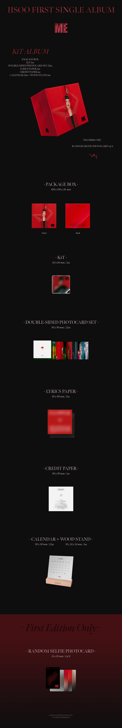 JISOO - ME (KiT  Ver.)