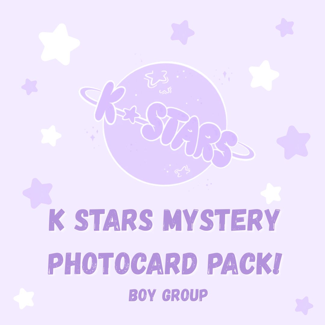 K STARS PHOTOCARD MYSTERY PACK (BOY GROUPS Ver.)
