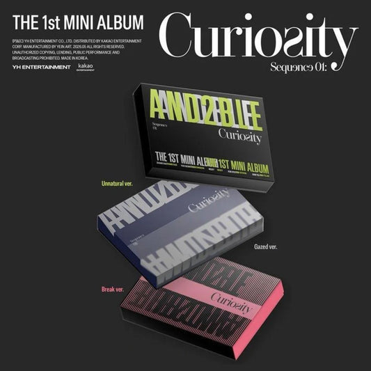 [PRE-ORDER] AND2BLE - Sequence 01: Curiosity