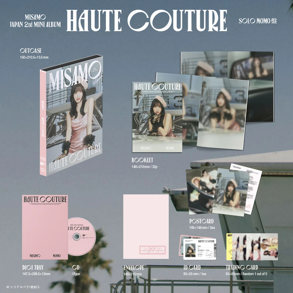 twice misamo モモ サイン チェキ HAUTE COUTURE MISAMO (TWICE) - [HAUTE COUTURE] Japan 2nd Mini Album