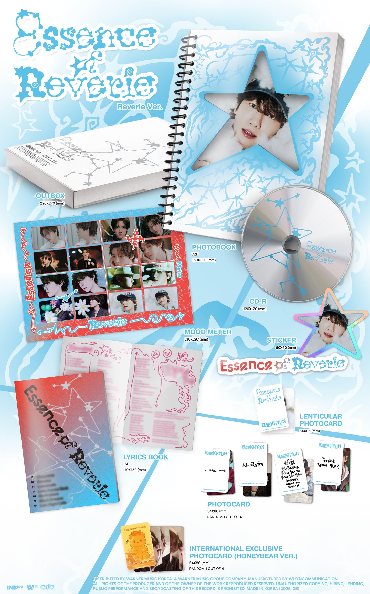 BAEKHYUN - Essence of Reverie (Photobook) [hello82 SIGNED]