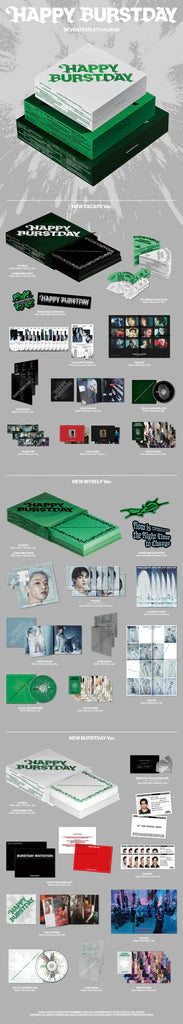 SEVENTEEN - HAPPY BURSTDAY (Photobook Ver.) – K Stars