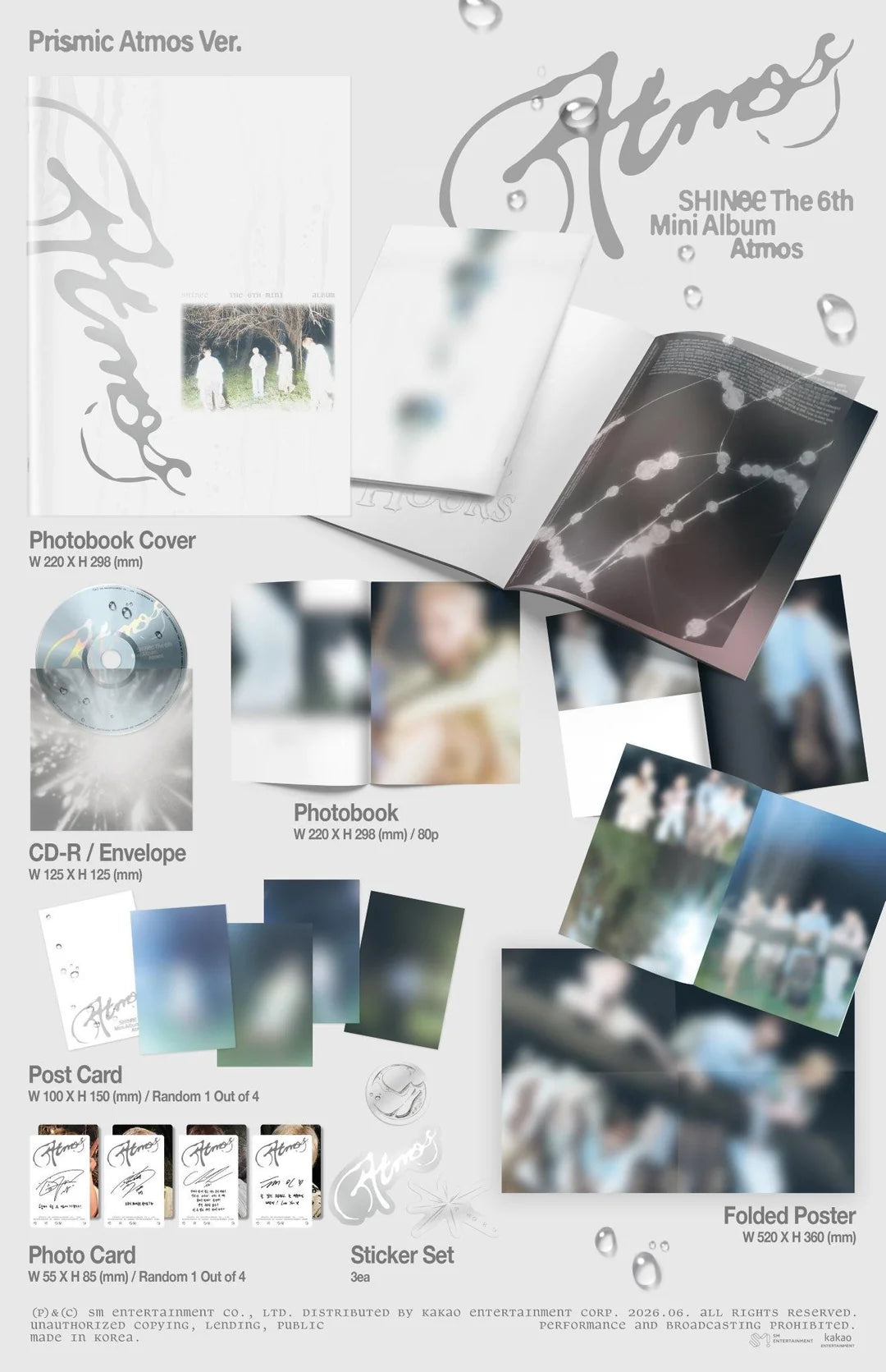 SHINEE - Atmos (PrIsmIc Atmos Ver./Photobook Ver.)