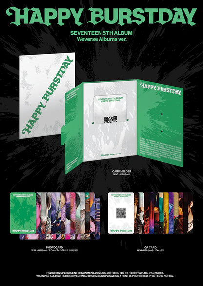 SEVENTEEN - HAPPY BURSTDAY (Weverse Album Ver.) – K Stars