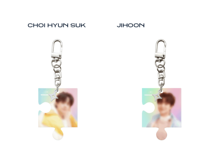 TREASURE - JIKJIN Puzzle Acrylic Keyring