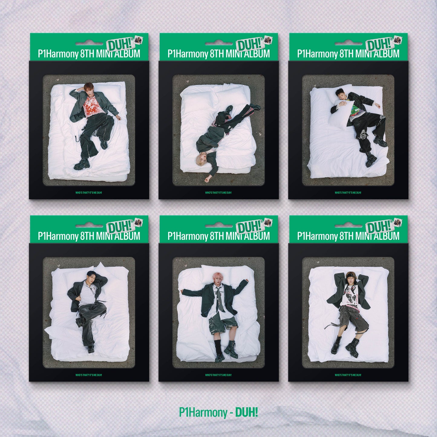 [PRE-ORDER] P1HARMONY - DUH! (Compact H Ver)