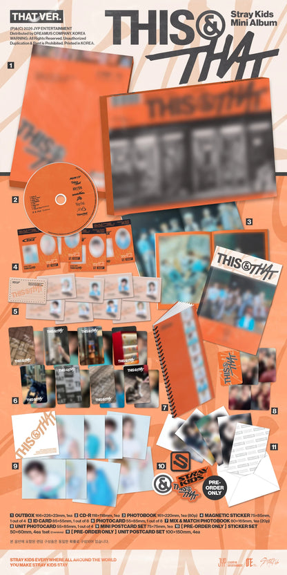 [PRE-ORDER] STRAY KIDS - THIS & THAT (Photobook Ver.)