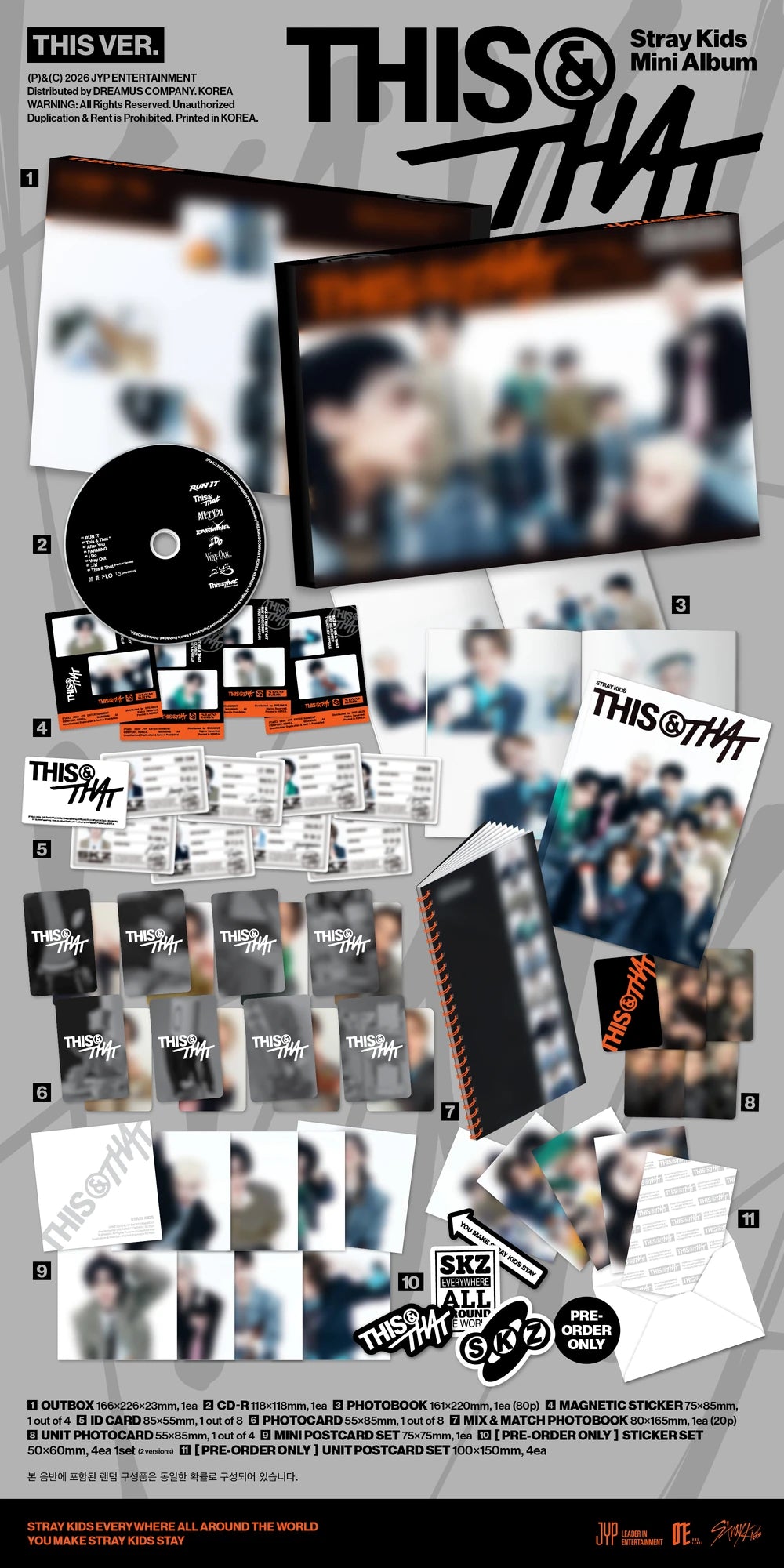 [PRE-ORDER] STRAY KIDS - THIS & THAT (Photobook Ver.)