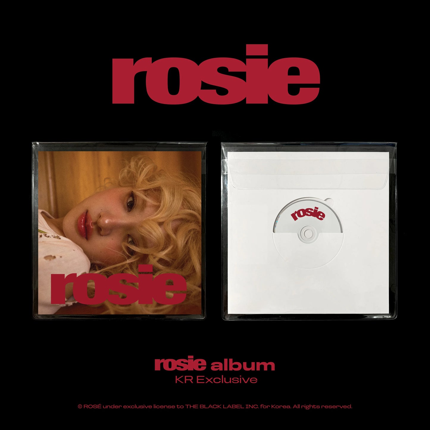 ROSÉ - ROSIE (KR Exclusive Ver)