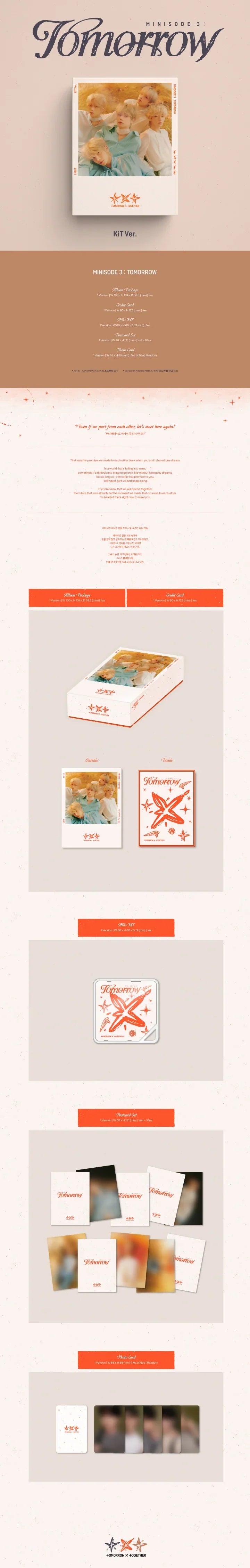 TXT - MINISODE 3: TOMORROW [KIT Version]