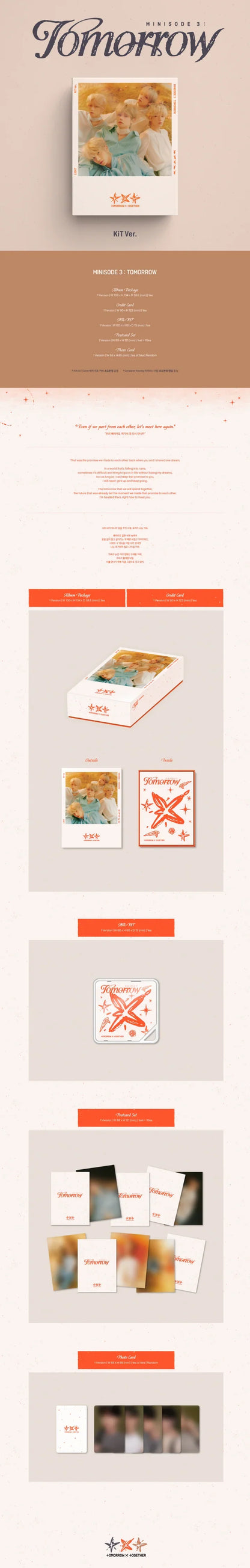 TXT - MINISODE 3: TOMORROW [KIT Version]