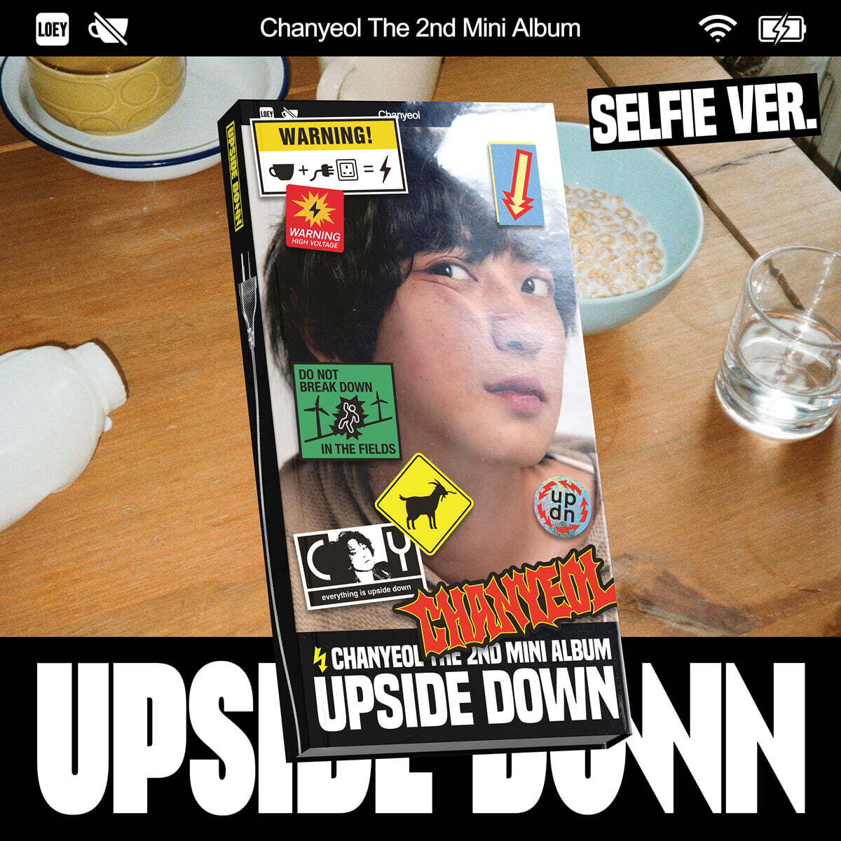 CHANYEOL - Upside Down (Selfie Ver. /SMART ALBUM)