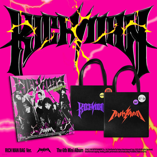 [PRE-ORDER] AESPA - Rich Man (Rich Man Bag Ver.)