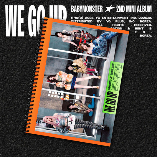 [PRE-ORDER] BABYMONSTER - WE GO UP (GO Ver.)