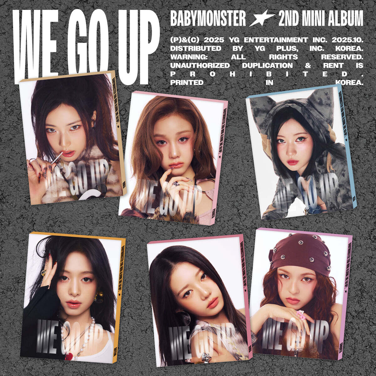 BABYMONSTER - WE GO UP (Pattern Ver.)