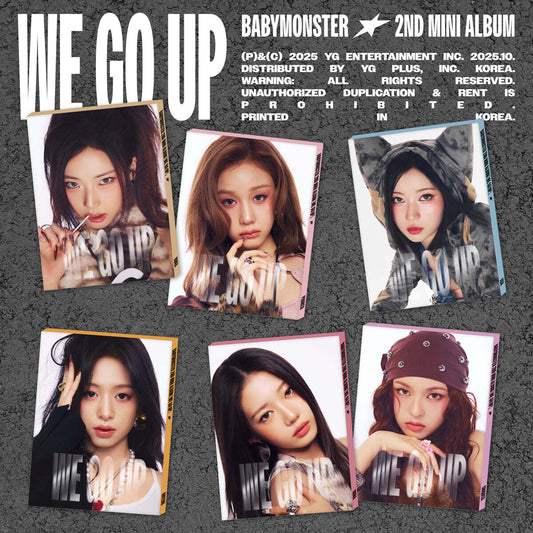 [PRE-ORDER] BABYMONSTER - WE GO UP (Pattern Ver.)