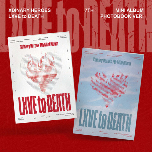 [PRE-ORDER] Xdinary Heroes -  LXVE to DEATH (Photobook Ver.)