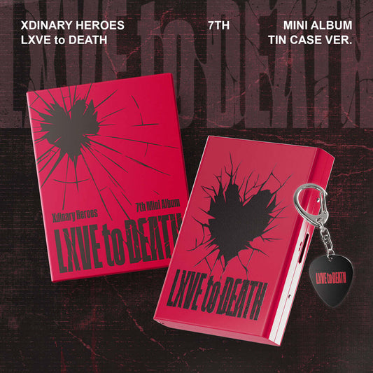[PRE-ORDER] Xdinary Heroes -  LXVE to DEATH (Tin Case Ver.)