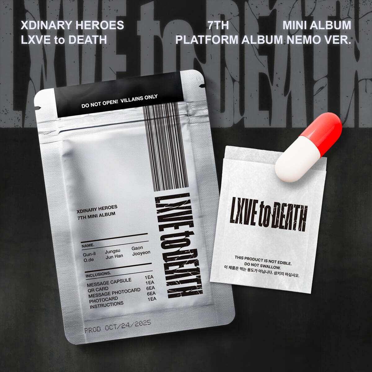 [PRE-ORDER] Xdinary Heroes -  LXVE to DEATH (Platform Ver.)