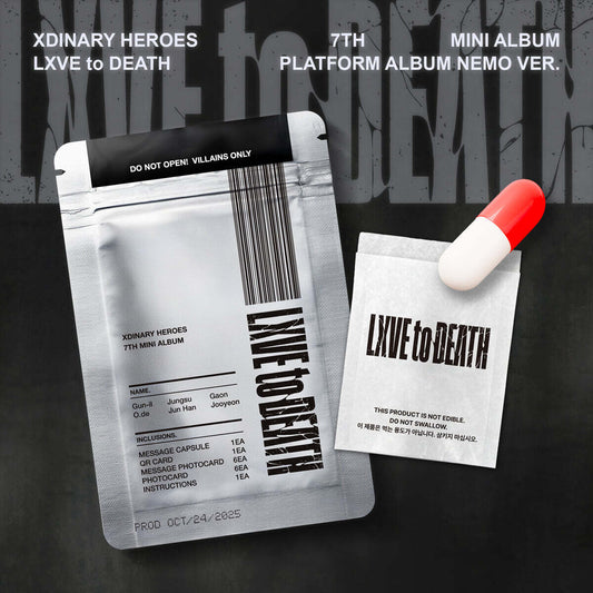 [PRE-ORDER] Xdinary Heroes -  LXVE to DEATH (Platform Ver.)