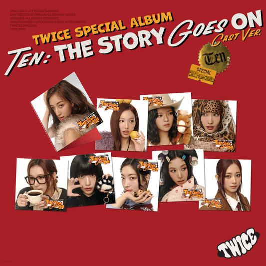 [PRE-ORDER] TWICE - TEN: The Story Goes On (CAST Ver.)