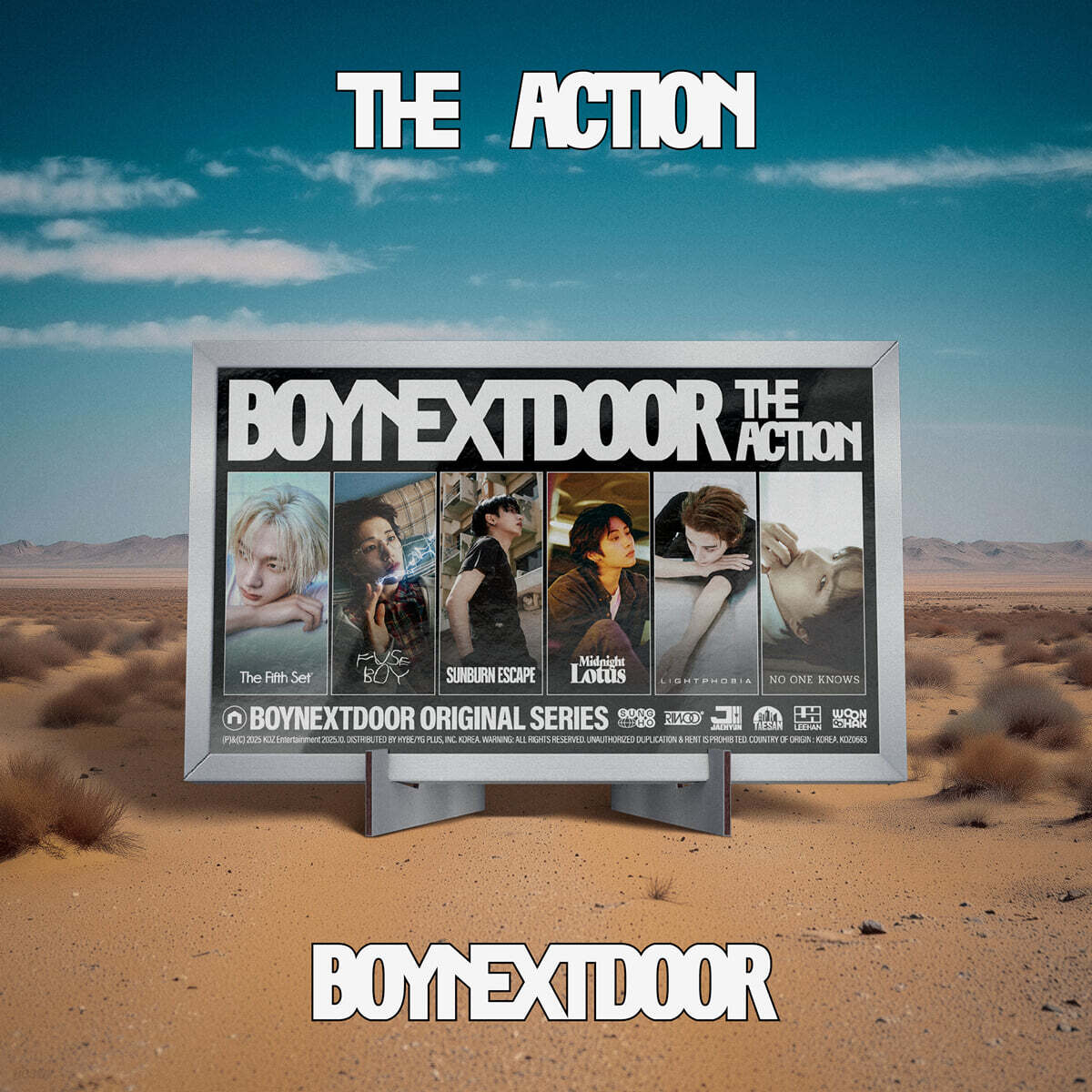 BOYNEXTDOOR The Action CD Frame ver. 60点 BOYNEXTDOOR - The Action (Frame Ver.) – K Stars