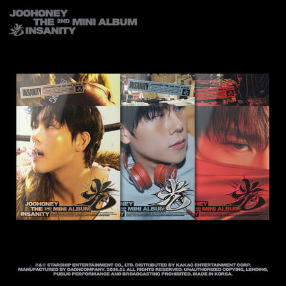 [PRE-ORDER] JOOHONEY (MONSTA X) - 光 (INSANITY) (Photobook Ver.)