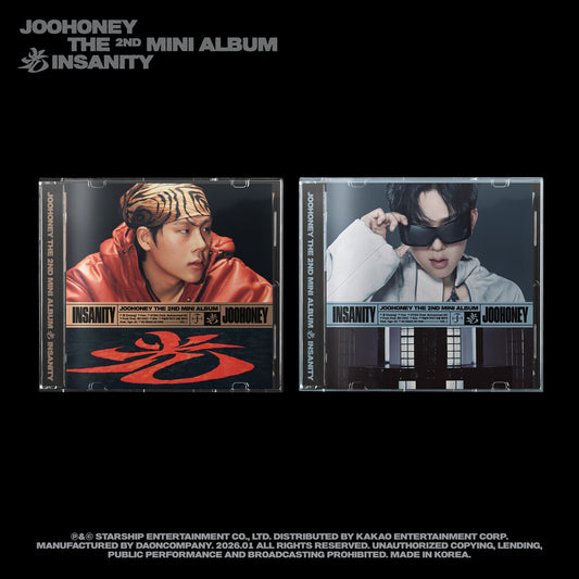 [PRE-ORDER] JOOHONEY (MONSTA X) - 光 (INSANITY) (Jewel Ver. /Limited Edition)