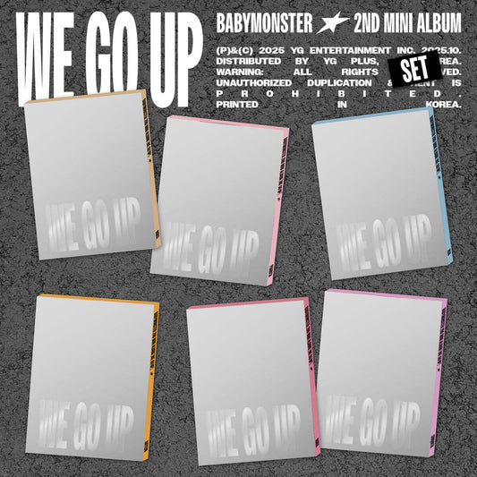[PRE-ORDER] BABYMONSTER - WE GO UP (Pattern Ver.)