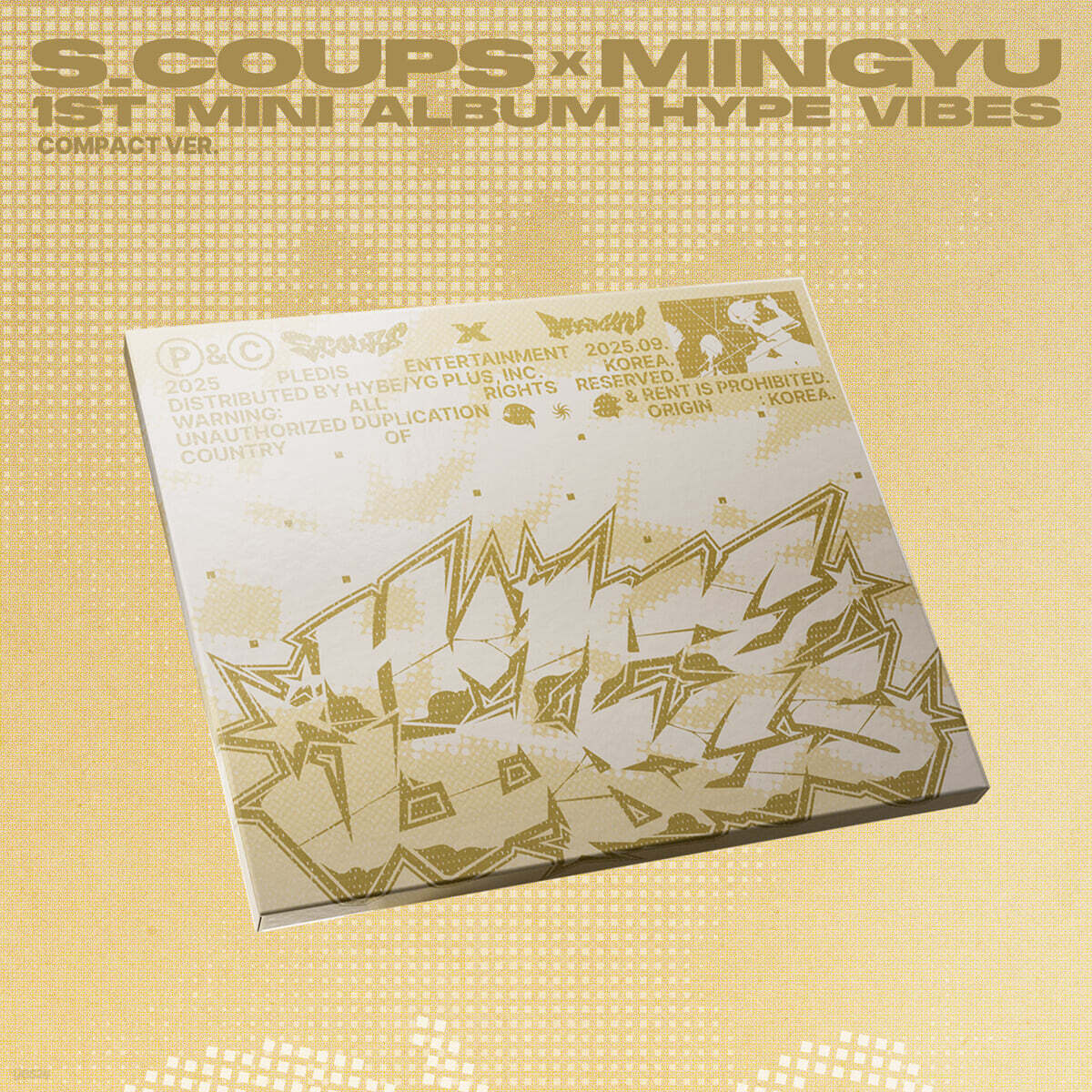 [PRE-ORDER] S.COUPS X MINGYU (SEVENTEEN) - HYPE VIBES (COMPACT Ver.)