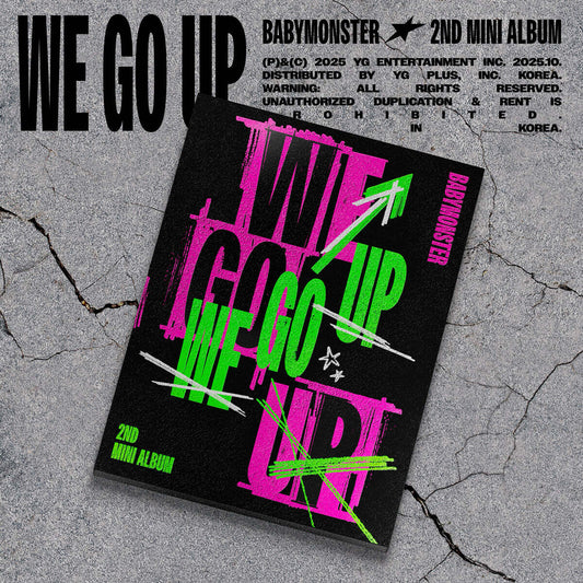 [PRE-ORDER] BABYMONSTER - WE GO UP (UP Ver.)