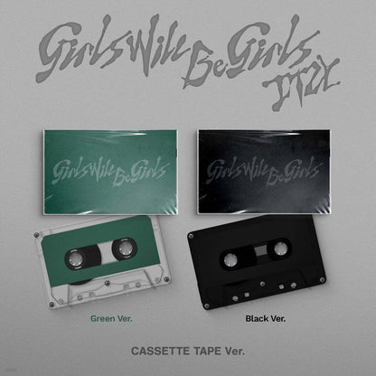 [PRE-ORDER] ITZY - Girls Will Be Girls (Cassette Tape Ver)