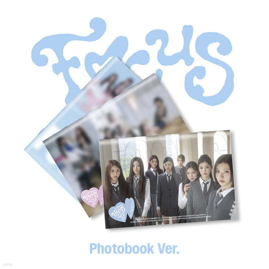 [PRE-ORDER] Hearts2Hearts - FOCUS (Photobook Ver.)