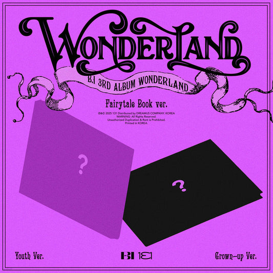 [PRE-ORDER] B.I - WONDERLAND (Fairy tale Ver.)